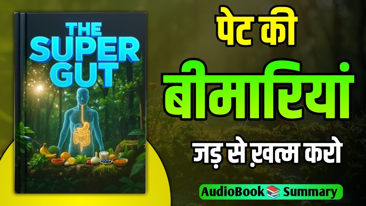The Super Gut Book Summary in Hindi | पेट की सफाई से पूरी बॉडी कैसे ठीक करें | Books Article