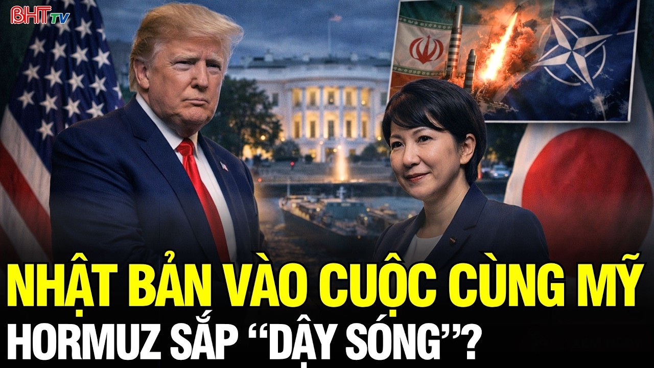 Điểm nóng: Nhật Bản “vào cuộc” cùng ông Trump – Liên minh mới nhắm thẳng Hormuz?