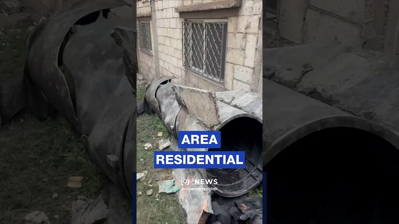Missile shrapnel falls in Jordan