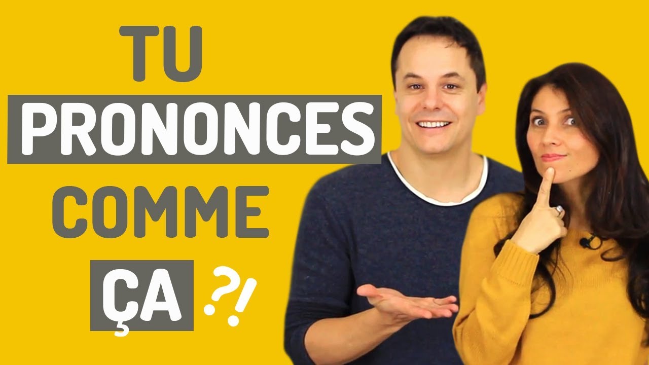 10 Mots que tu prononces mal ! | Prononciation fran&ccedil;aise
