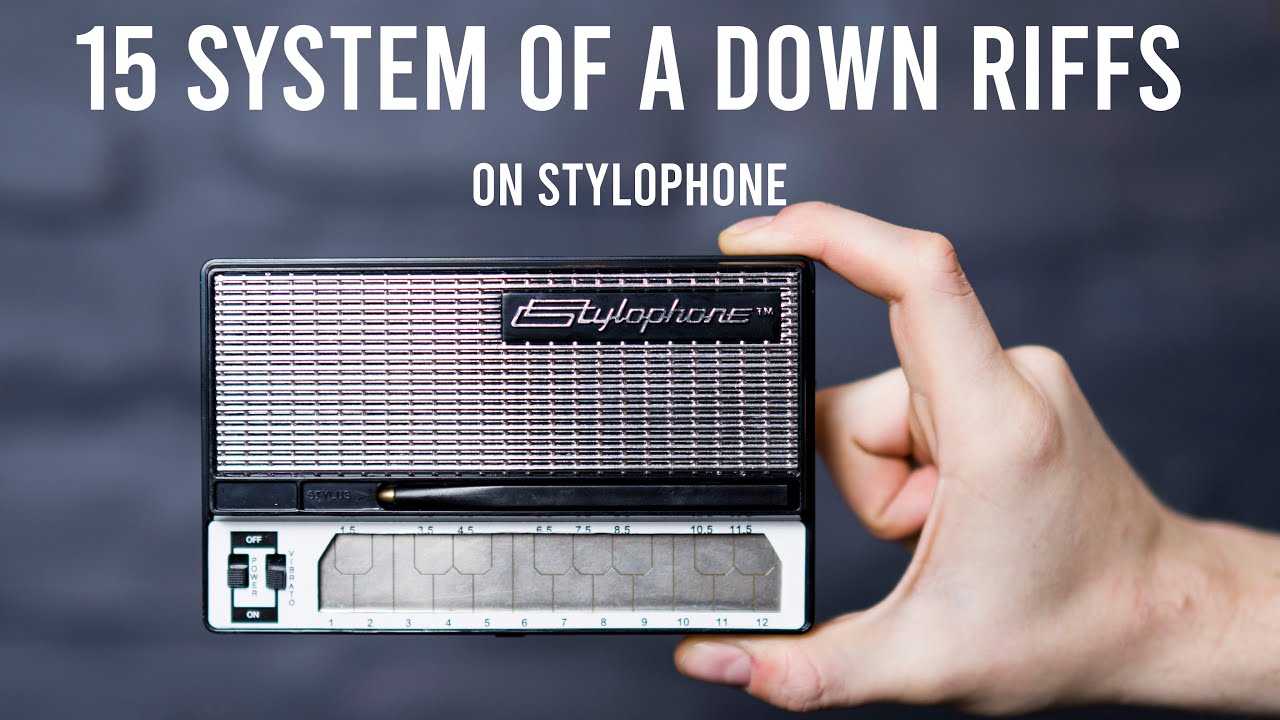15 System Of A Down Riffs On Stylophone