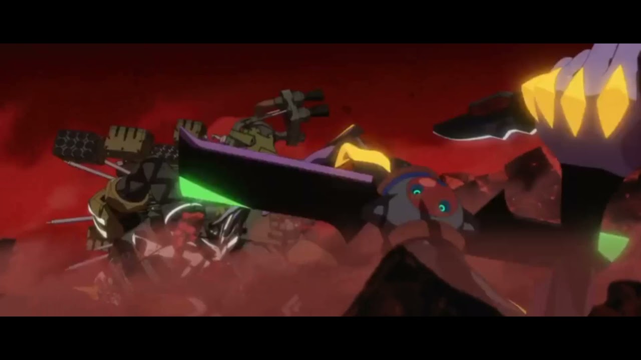 Evangelion 3.0+1.0 (Eva 02 vs Mark minas)