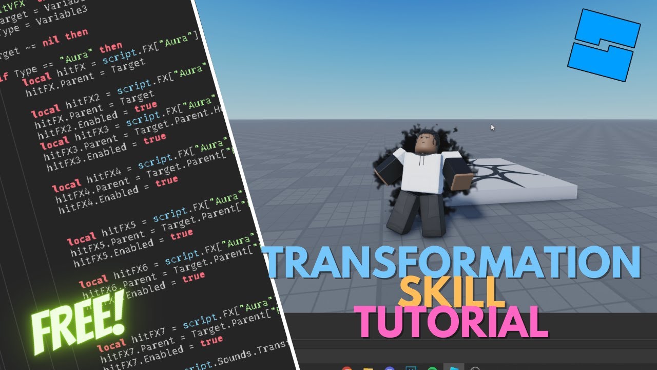How To Make a TRANSFORMATION SKILL | Roblox Studio [FULL TUTORIAL]