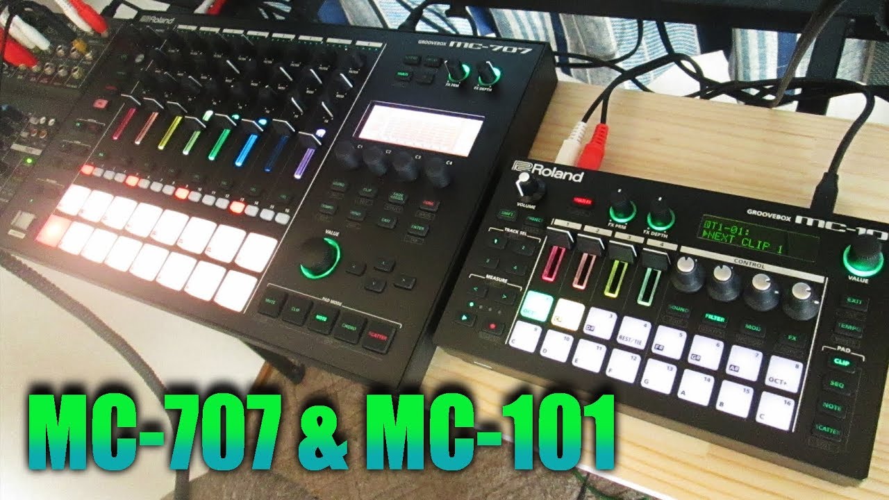 MC-707とMC-101買いました！