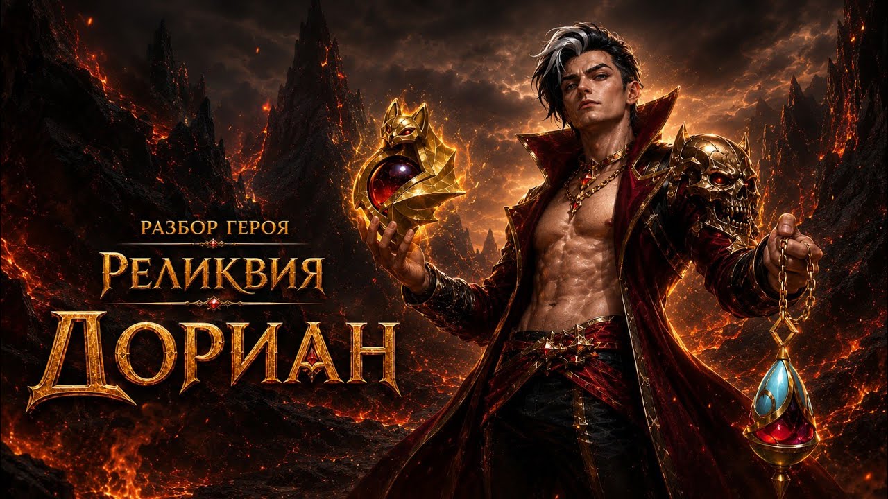 Дориан. Разбор героя. Реликвия. С кем ставить. Хроники Хаоса. #HeroWars #HeroWarsMobile #edit