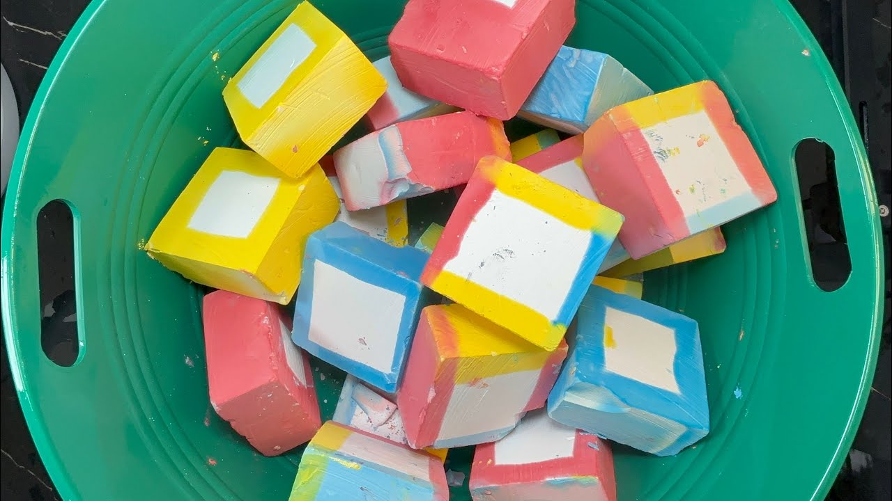 Dyed Ceispy Chalk | Satisfying 