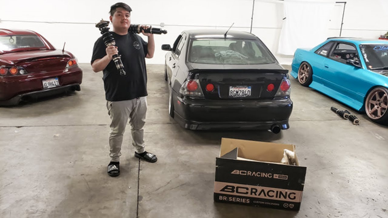 Lexus IS300 Coilover Install!! (TOO LOW!!)