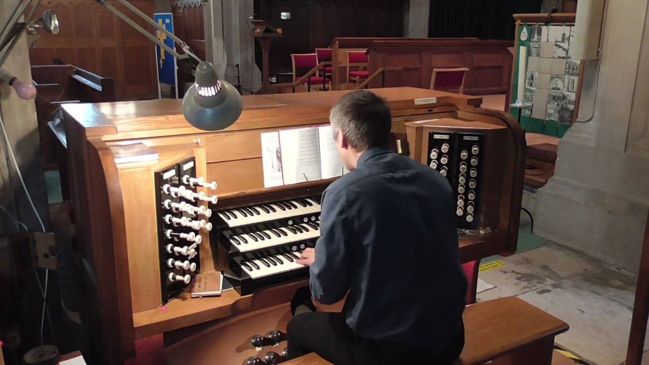 Deep in the darkness a starlight is gleaming - St Mary's Church, Osterley, London (Compton organ)