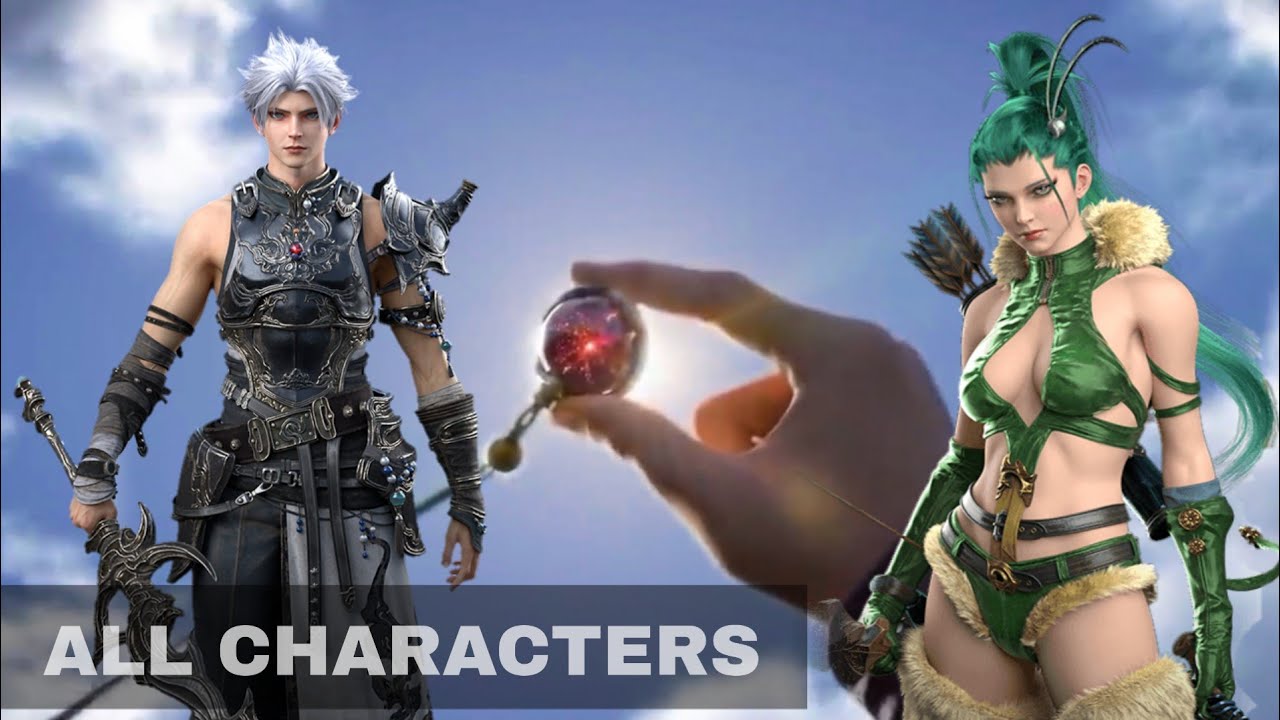 ETERNAL All Characters with Voice | New Asobimo MMO 2020