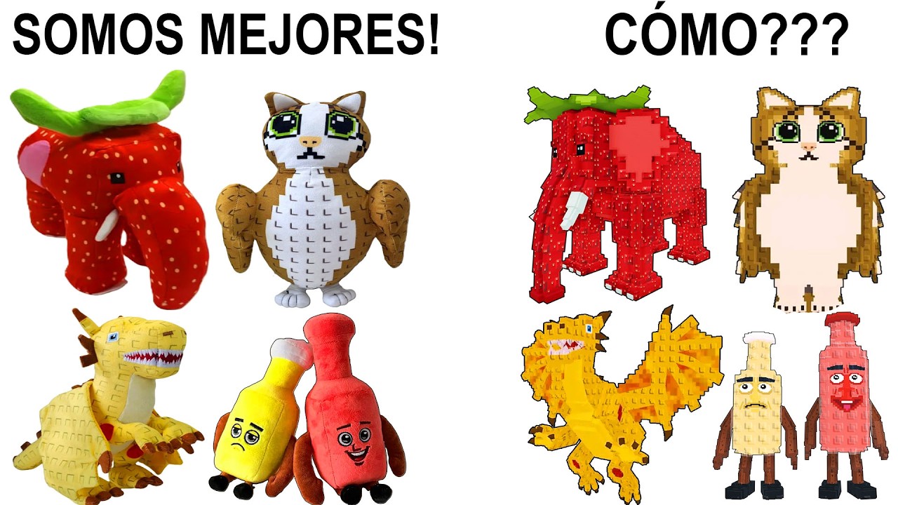 Cada BRAINROTS conocen a sus versiones PELUCHES en Steal a Brainrot