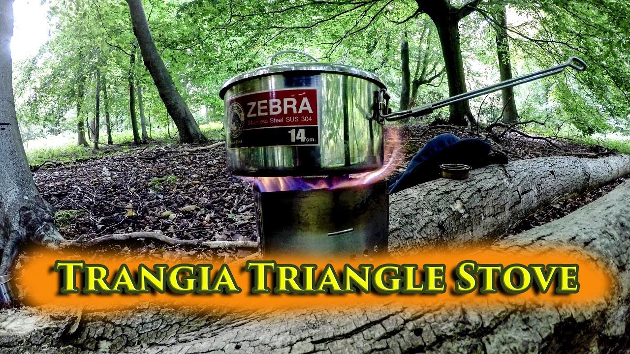 Обед на плите Trangia Triangle