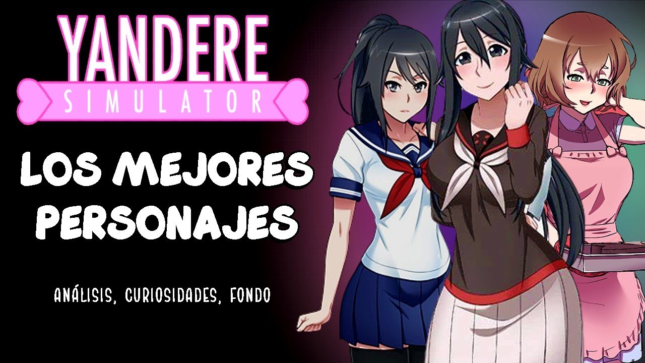 TOP: Los MEJORES PERSONAJES de Yandere Simulator (Demo 2023) | Giovanna Winter