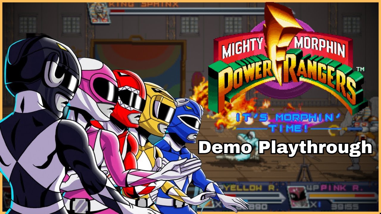 Mighty Morphin Power Rangers: It's Morphin' Time - Demo (Open BOR)