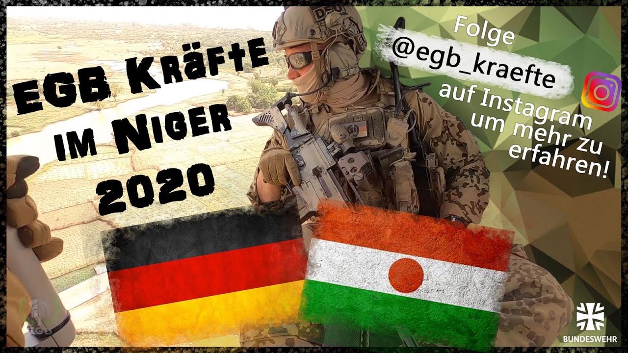 Bundeswehr EGB / Spezialisierte Kr&auml;fte / Fallschirmj&auml;ger auf &Uuml;bung in Afrika
