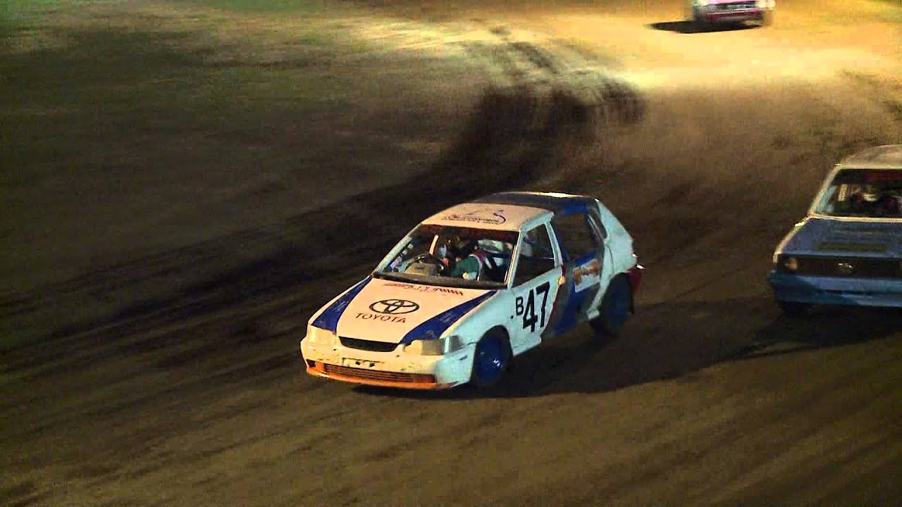 Border Stock Cars -  Event 6 of 2015 - Beginners