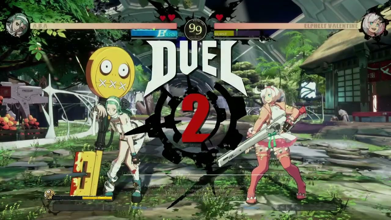 Guilty Gear Strive A.B.A vs. Elphelt Valentine