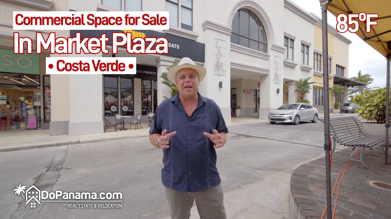 🏢Commercial Space for Sale In Market Plaza - Costa Verde, Panama 🏡💼🌳🏡