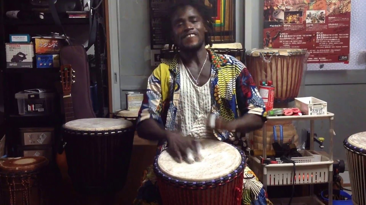 guinelenke 1 sound check by petite Mamady Keita