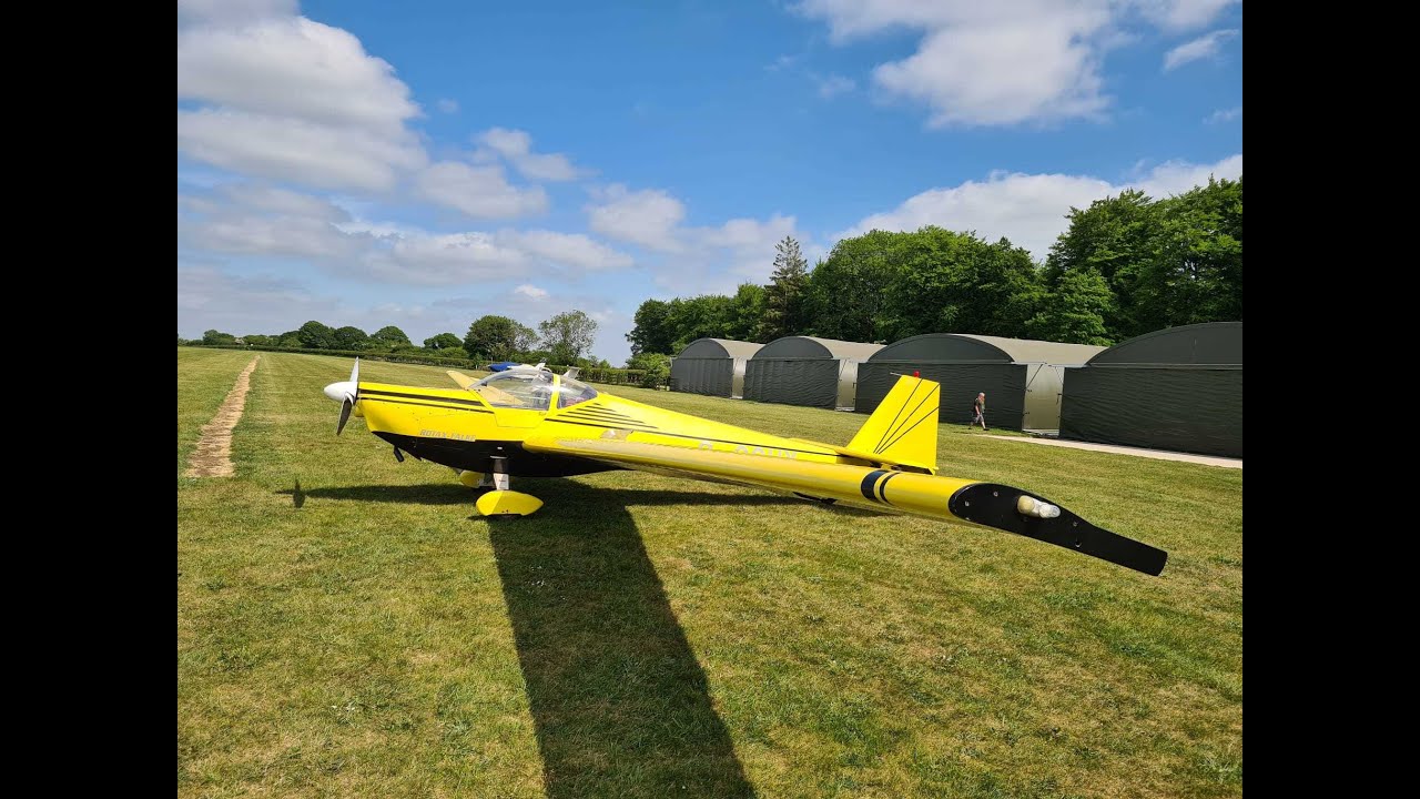 SF25c: A mid May flight to Compton Abbas Airfield
