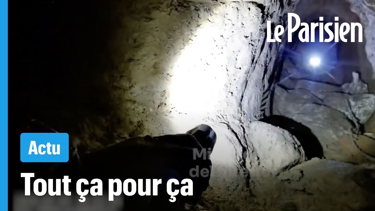 Les bandits creusaient un tunnel sous la maison qu'ils avaient louée