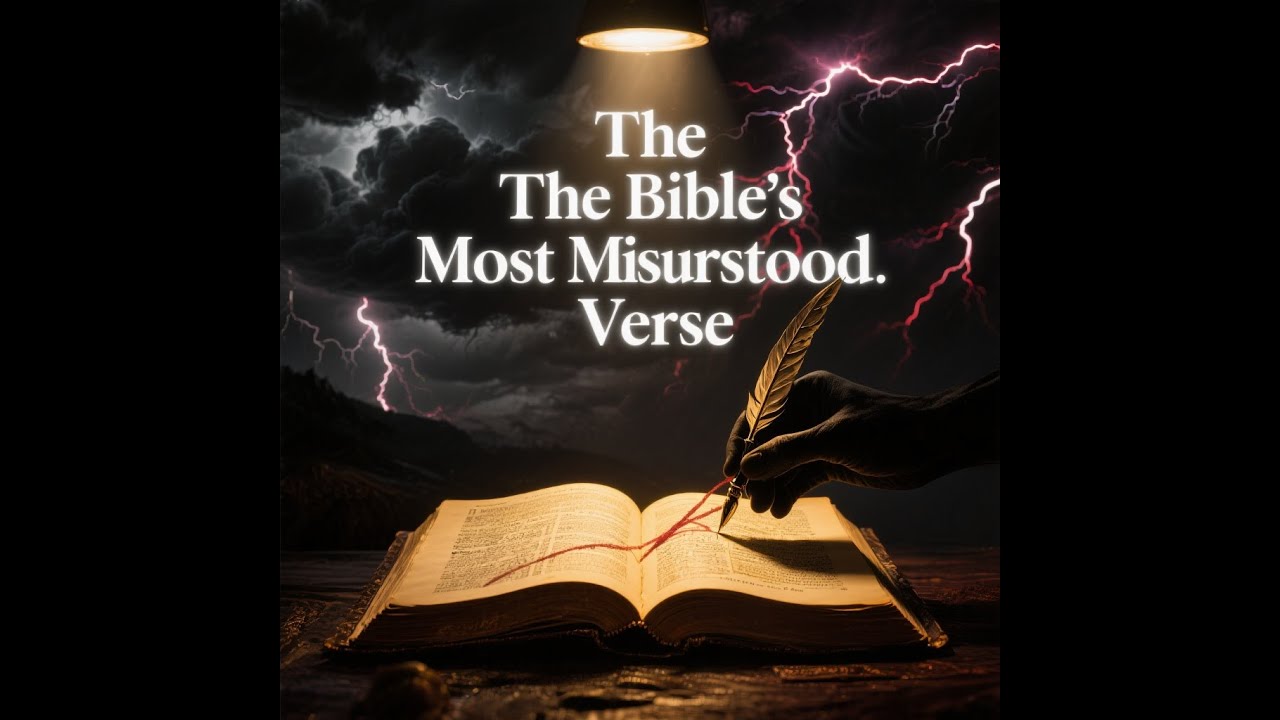 The Bible&rsquo;s Most Misunderstood Verse