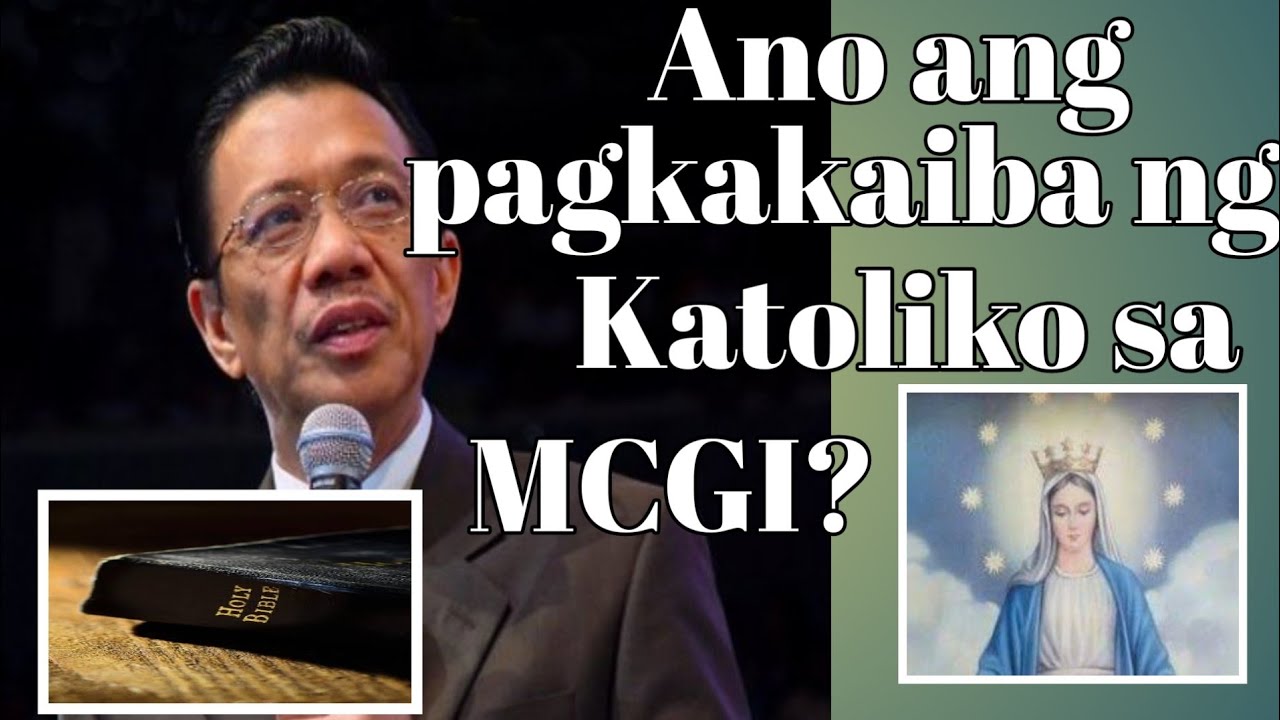 Kaibahan ng Iglesia Katolika at ng MCGI!