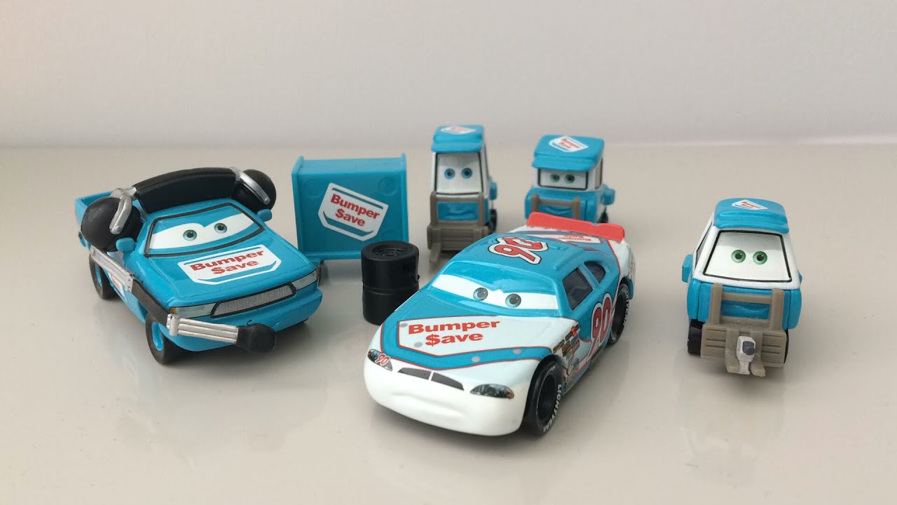 Mattel Disney Cars 1 Team Bumper Save #90 Die-cast Review