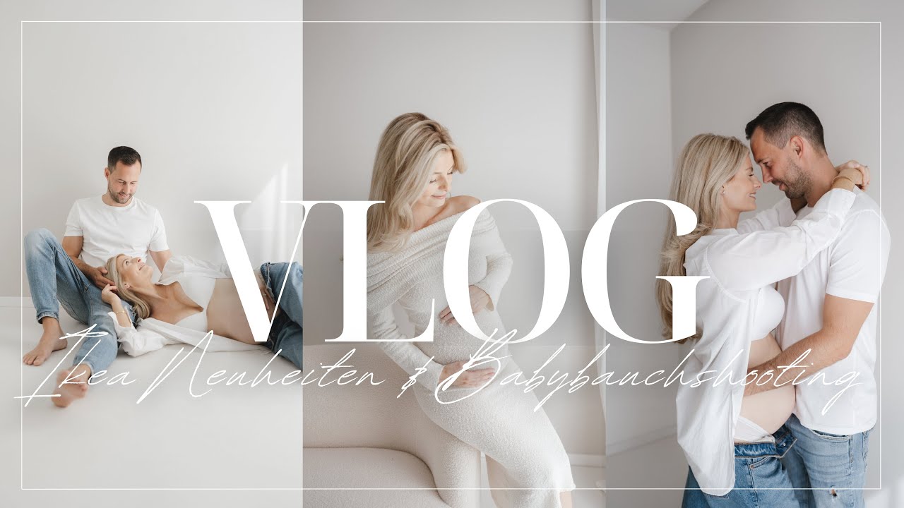 IKEA Herbst Neuheiten & Babybauch Shooting | VLOG | theglazedblonde