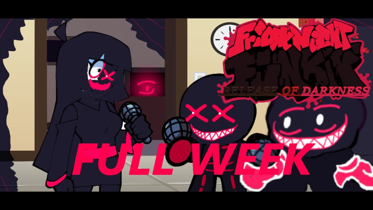 FNF Corruption:Release of darkness: Evil Pump vs Lila and Skid (old)full week!