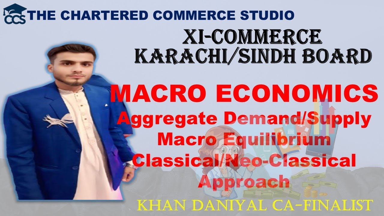 Macro Equilibrium for Class 11 Commerce | Classical vs Keynesian vs New Classical | Easy Explanation