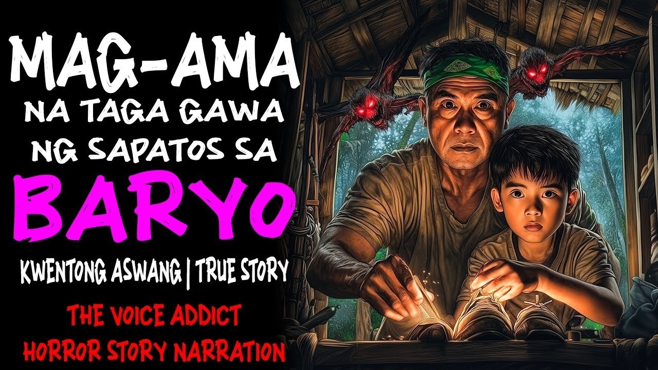 MAGAMANG TAGA GAWA NG SAPATOS SA BARYO | Kwentong Aswang | True Story
