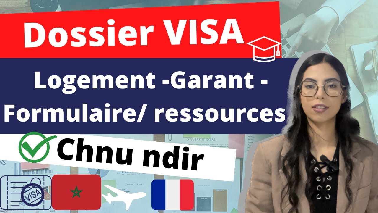 Dossier VISA en détail 🇲🇦✈️🇫🇷✅ logement-garant-formulaire… الوتائق لطلب الفيزا
