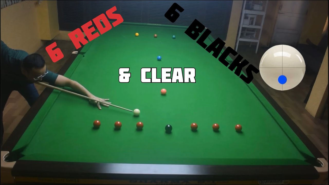 6 Reds 6 Blacks & Clear