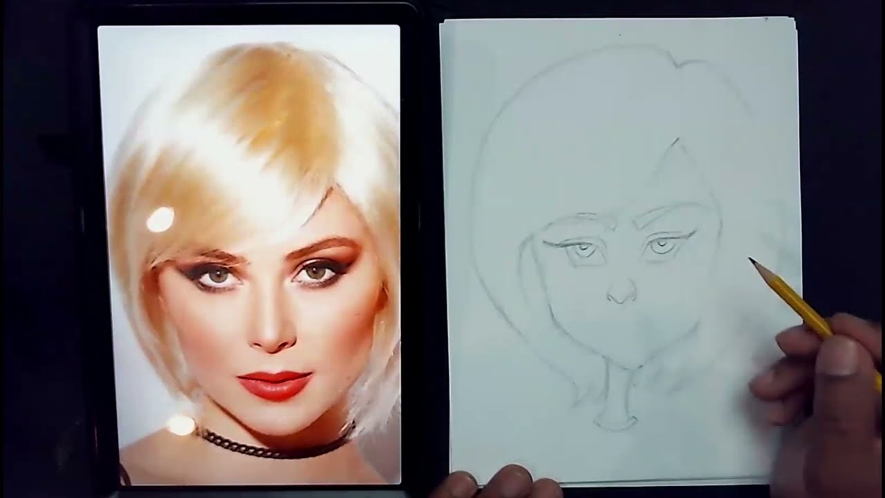 Step-by-Step Caricature Tutorial for Beginners 🎨✏️ #art #drawing #caricature