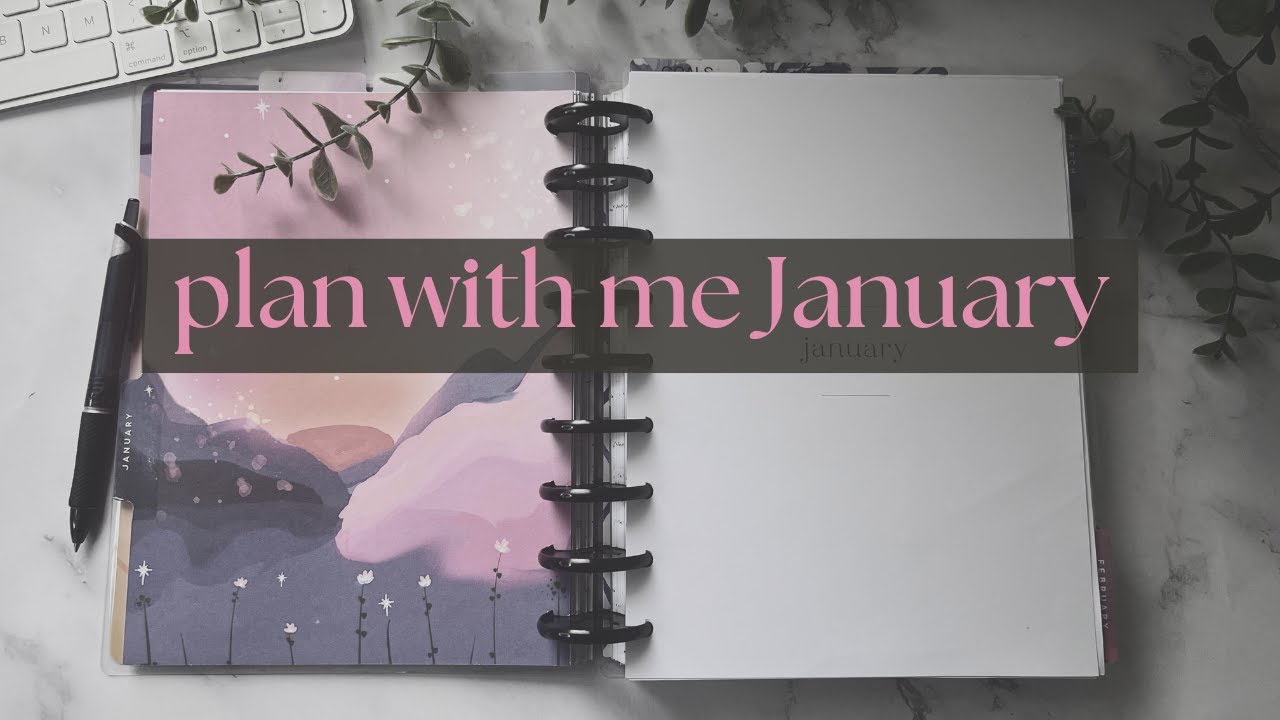 Plan With Me January | Happy Planner Classic | Sterling Ink Daily Planner