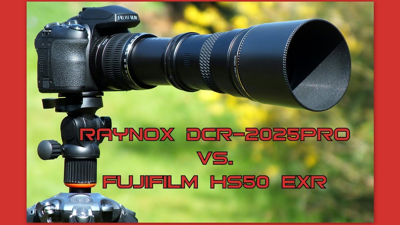 Fujifilm HS50 EXR vs. RAYNOX DCR-2025PRO Věděli jste že...