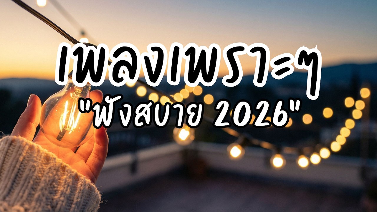 🎵 เพลงเพราะๆ ฟังสบาย Vol.33 | รวมเพลงใหม่ ฟังยาว ไม่มีสะดุด เปิดฟังทั้งวัน