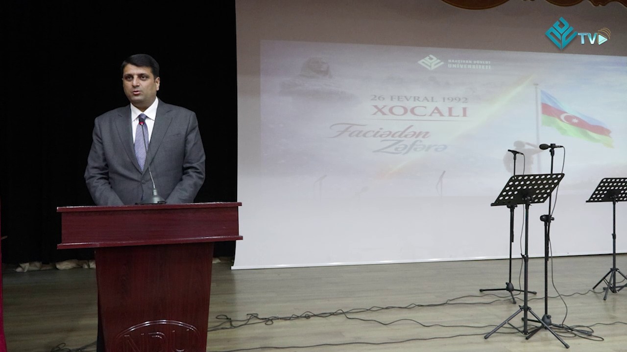 NDU–da Xocalı soyqırımının 34-cü ildönümü ilə bağlı anım tədbiri keçirilib