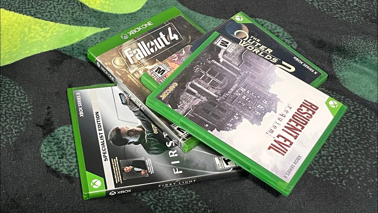 Xbox series x collection update ￼ 2026 (over 230s physical disc games)