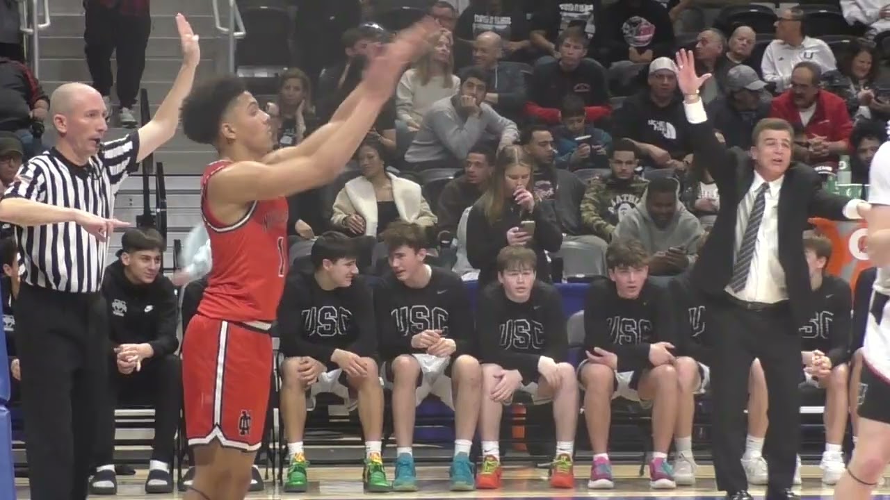#1 Upper St. Clair vs.  #2 New Castle - Boys Bball - WPIAL 6A Championship - FIRST HALF HIGHLIGHTS