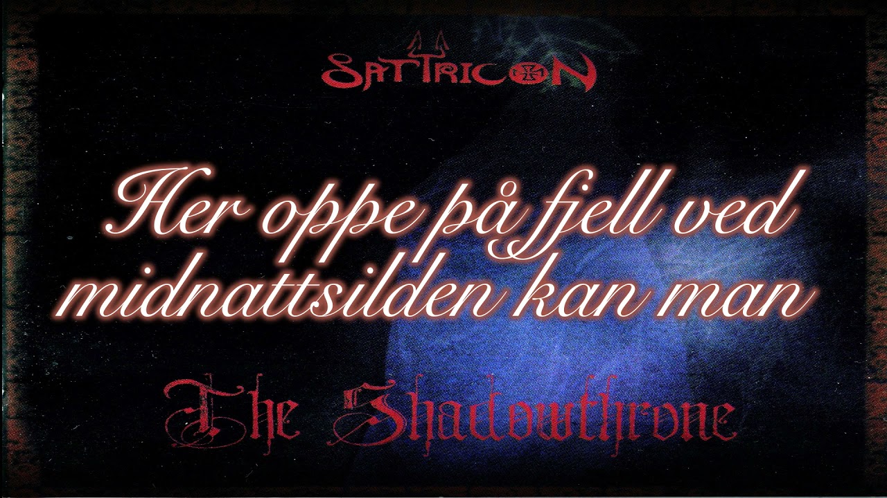 Satyricon | Vikingland | Lyric Video
