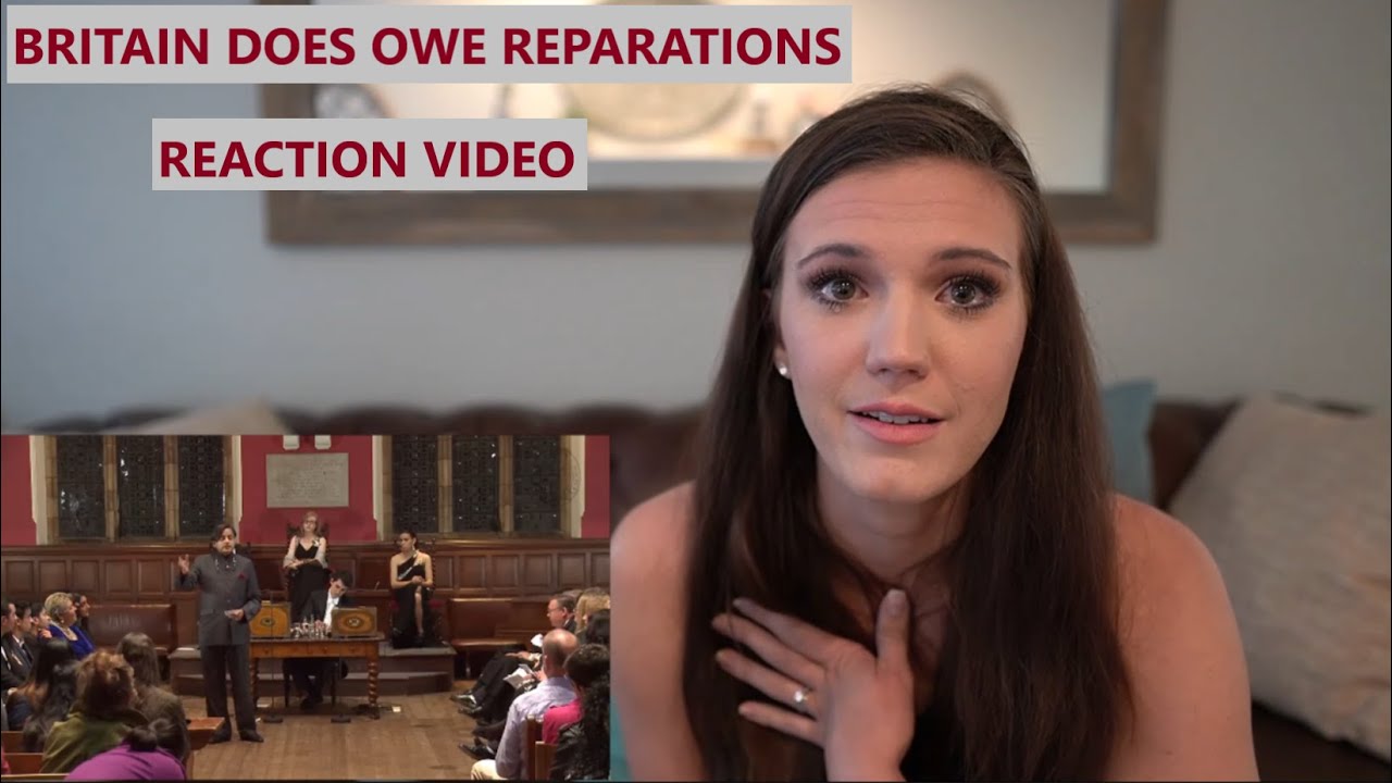 American Reacts To - Britain Does Owe Reparations | Shashi Tharoor