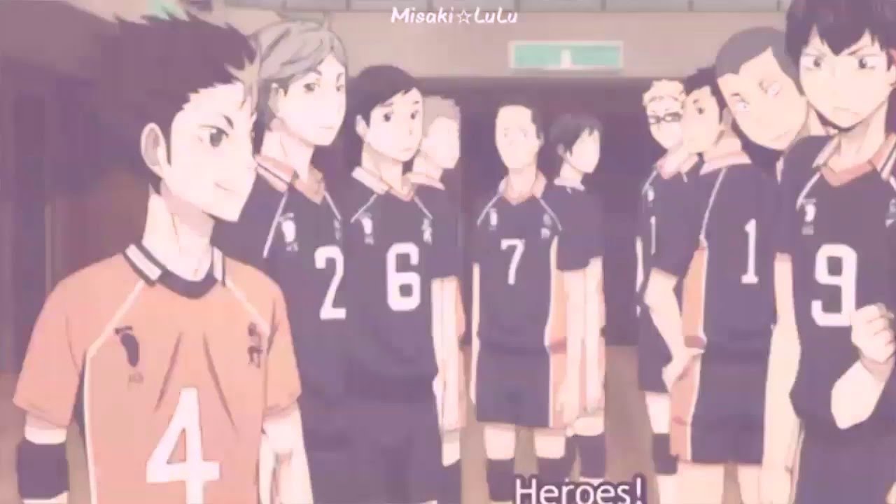 Haikyuu • Nishinoya Yuu AMV- pound the alarm Nightcore