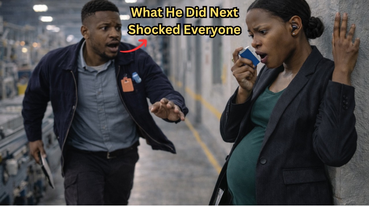 A Factory Worker Assisted A Pregnant Woman With His Inhaler Unaware She's Actually A Millionaire CEO
