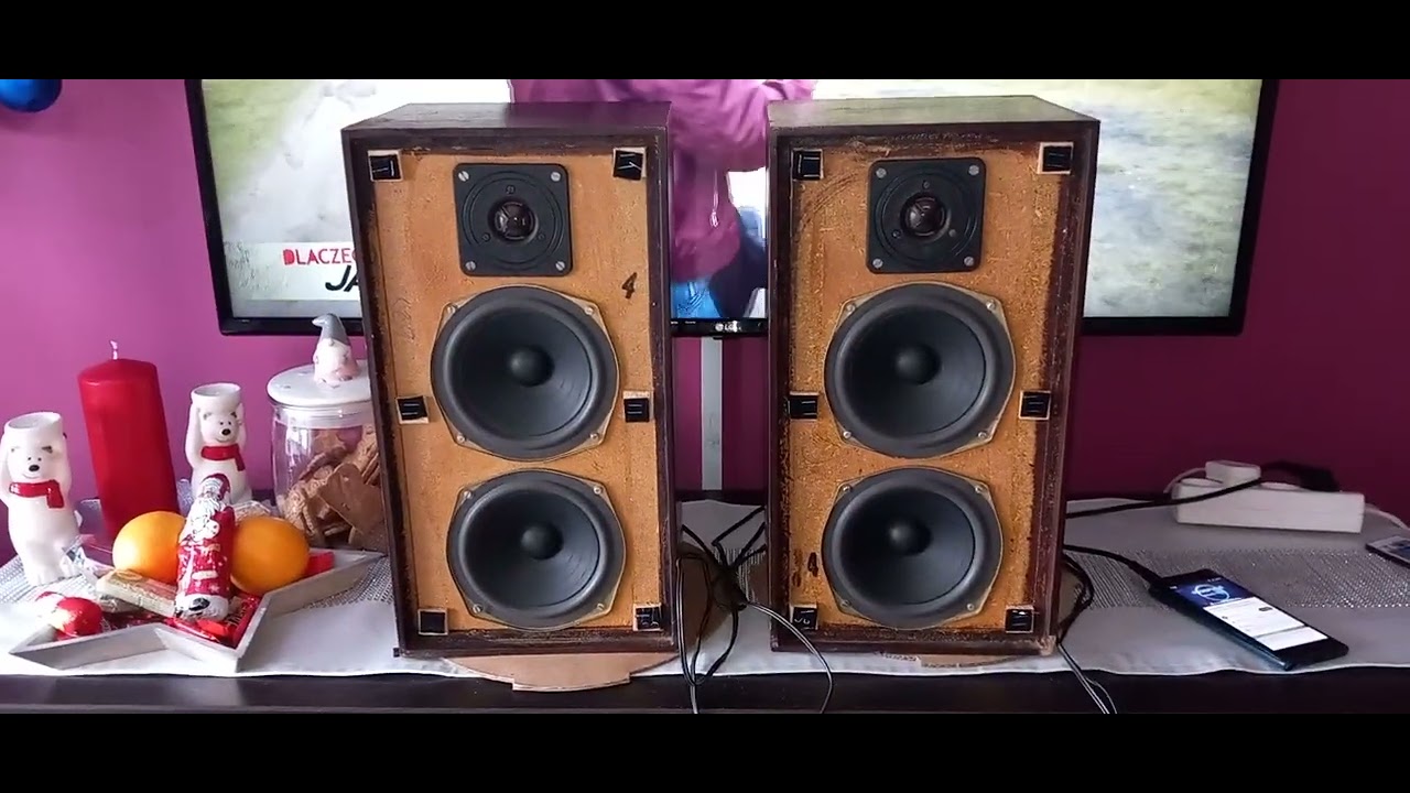 Unitra Tonsil zestaw głośnikowy zg 25C 25 watt 4 ohm 1977 rok