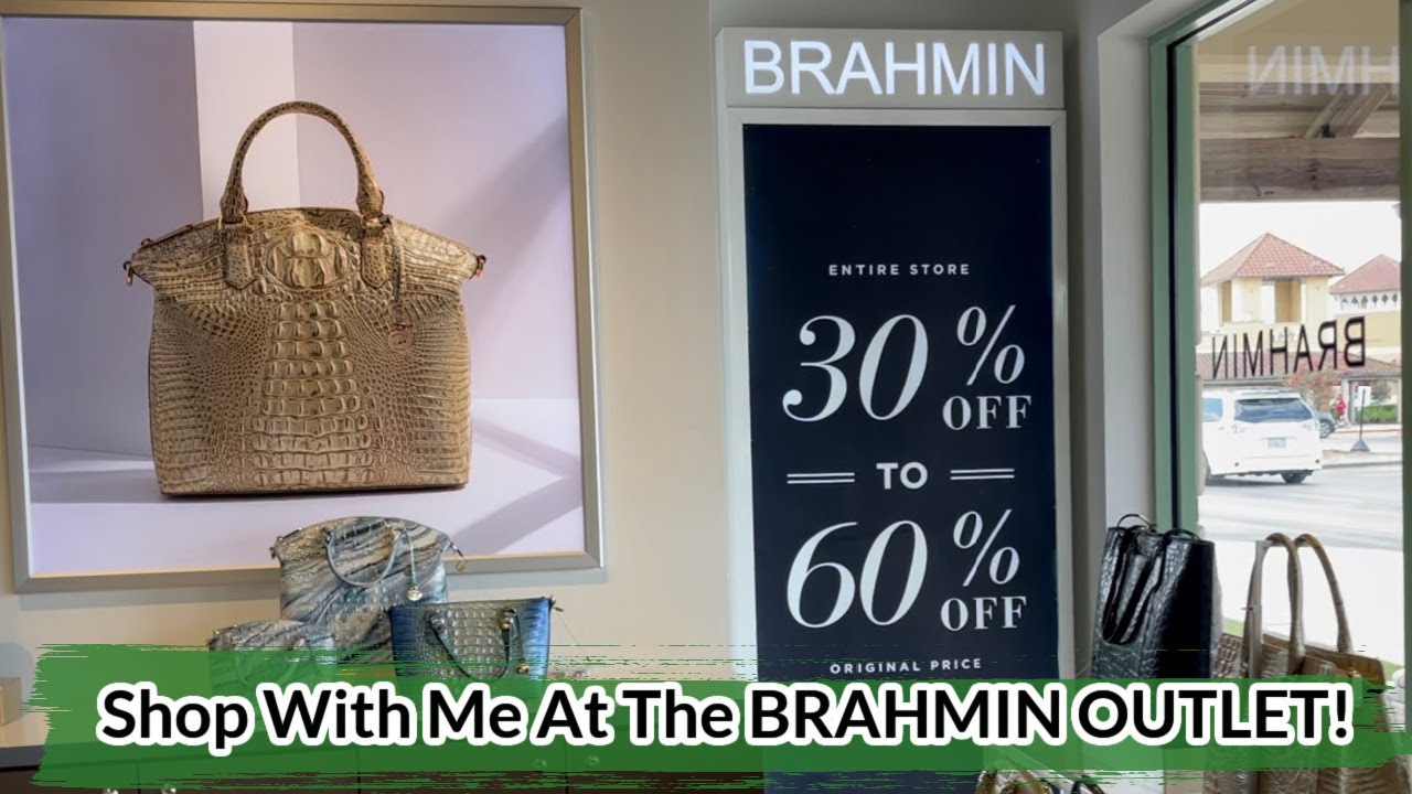 BRAHMIN OUTLET Shopping & Walk Through | #brahminoutlet