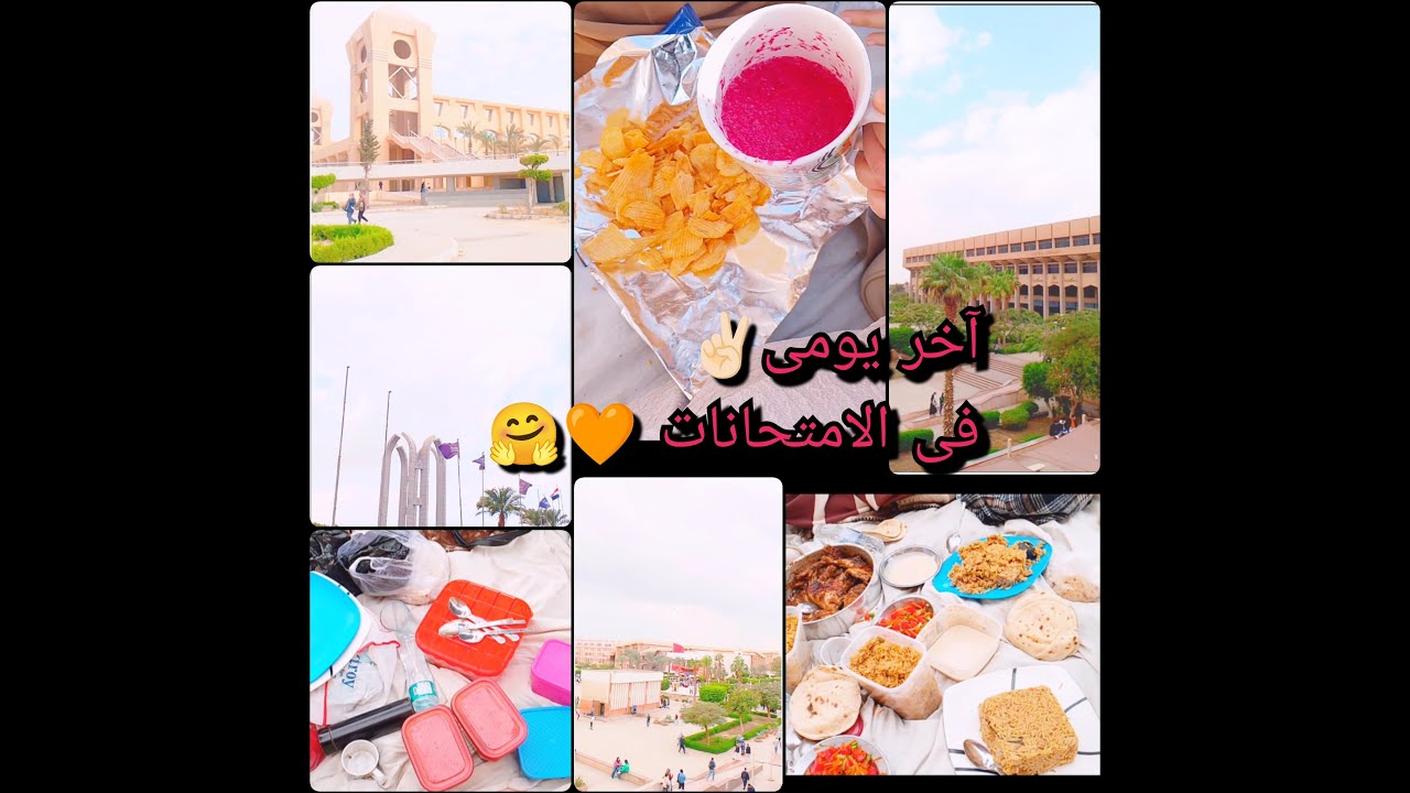 اخر يوم امتحانات فى الجامعه....هعمل ايه؟  يوم جميل  خلصنا امتحانات قبل ابتدائى😂