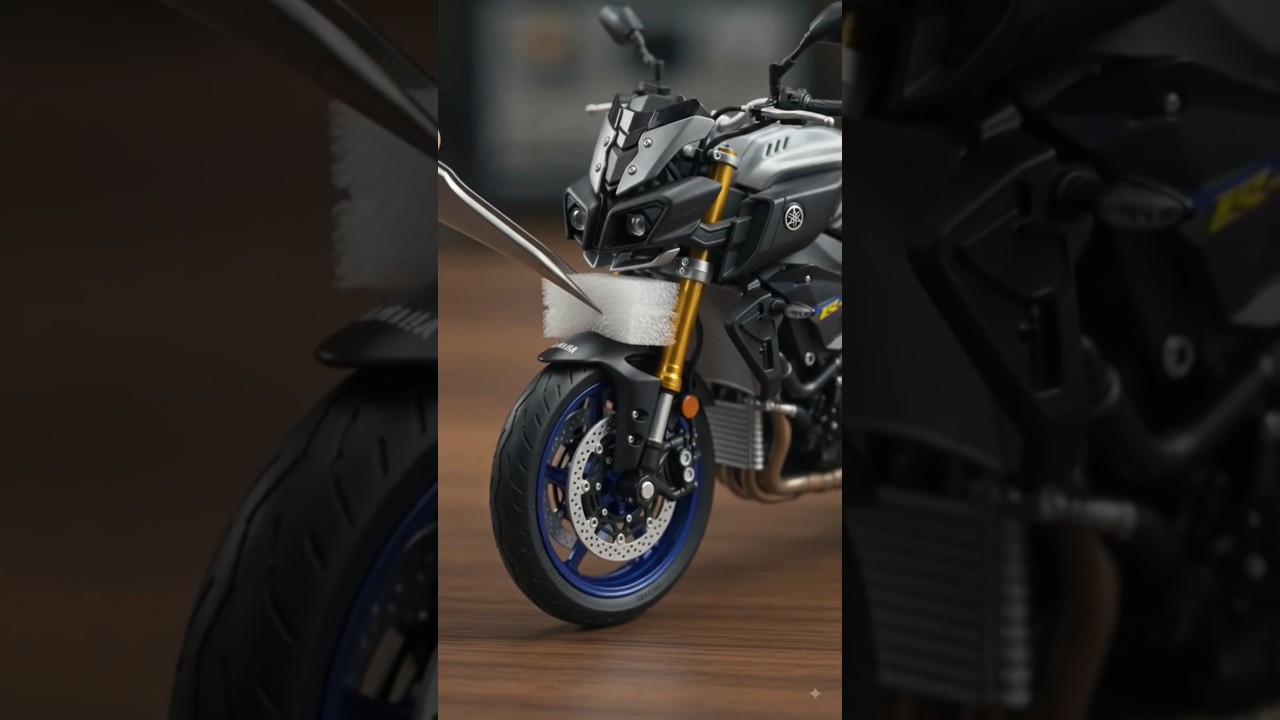 Yamaha MT-10 SP Miniature ASMR 🔥🏍️ Wait for the Engine Start! 😱 #Shorts #yamaha #asmr