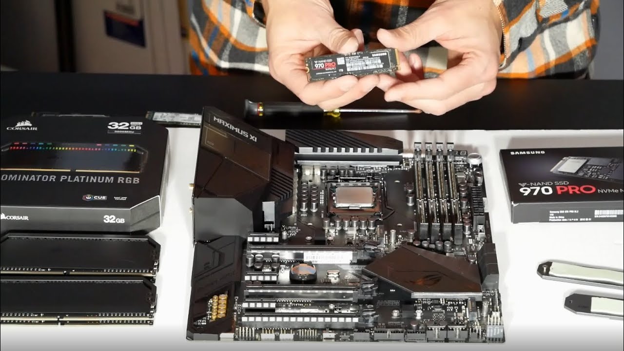 How to Install the Samsung 970 Pro 1TB M.2 PCIe Solid-State Drive