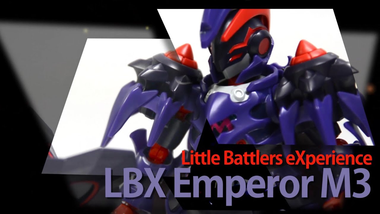 동영상 골판지전기 LBX 리뷰 - [LBX057] 엠페러 M3